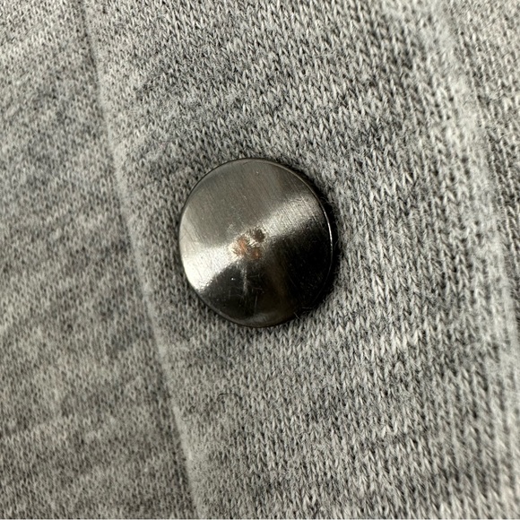 Gray Long Button-Up Robe - Picture 13 of 17